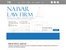 Tablet Screenshot of najvarlaw.com